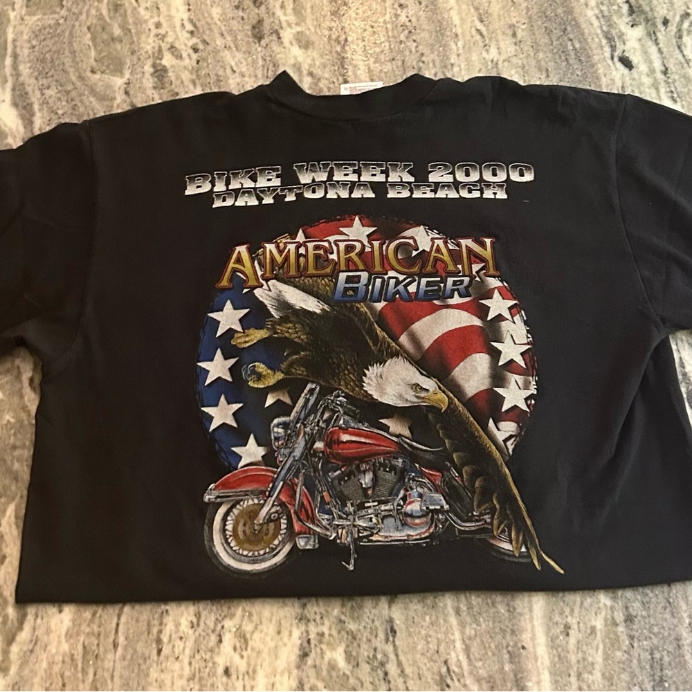 y2k Daytona 2000s bike week t-shirt
